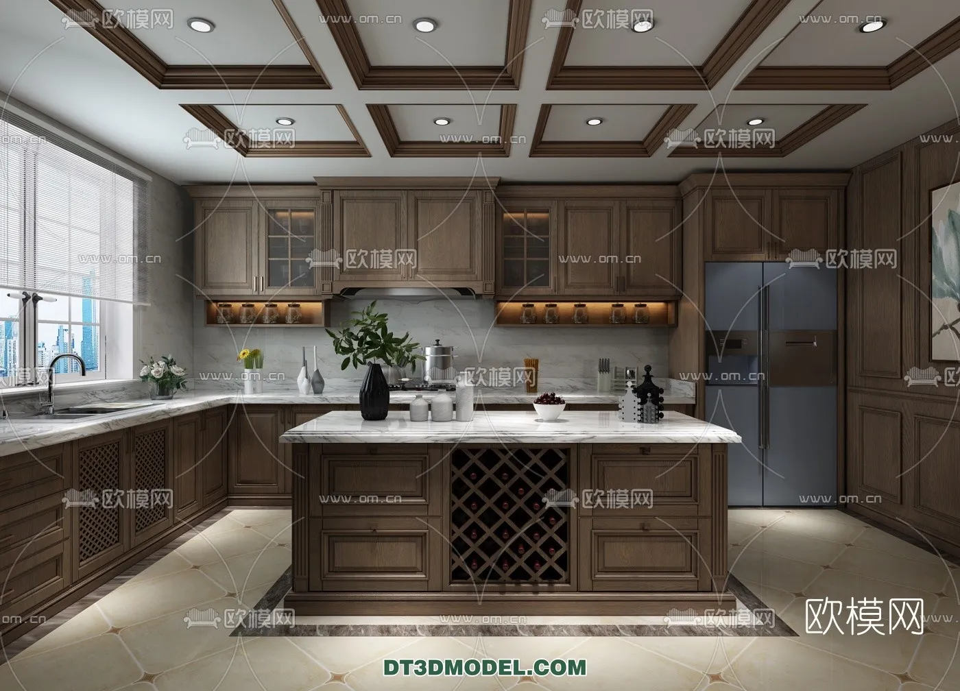 Kitchen for Home – Interior 3D Models – 015