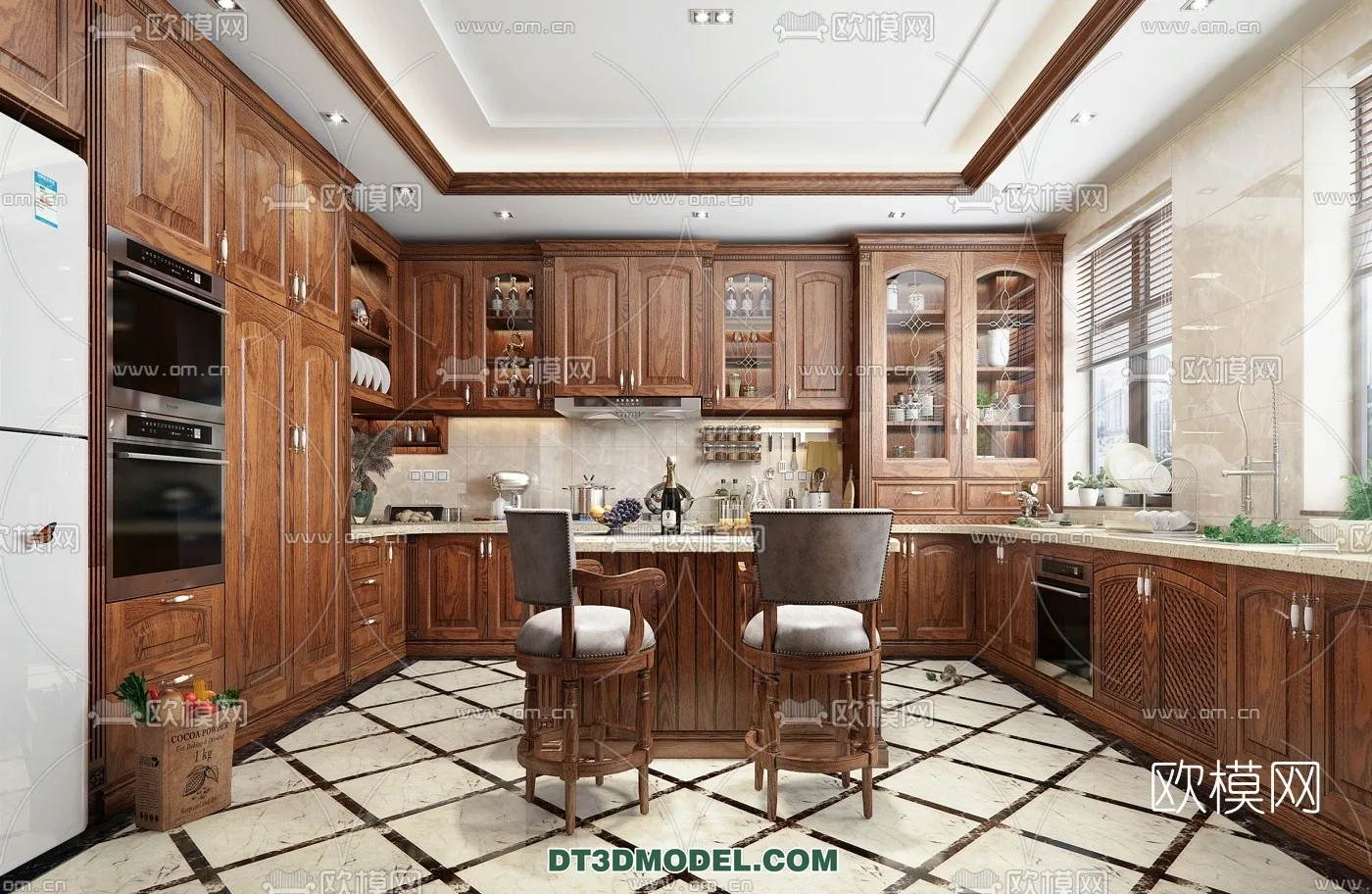 Kitchen for Home – Interior 3D Models – 026