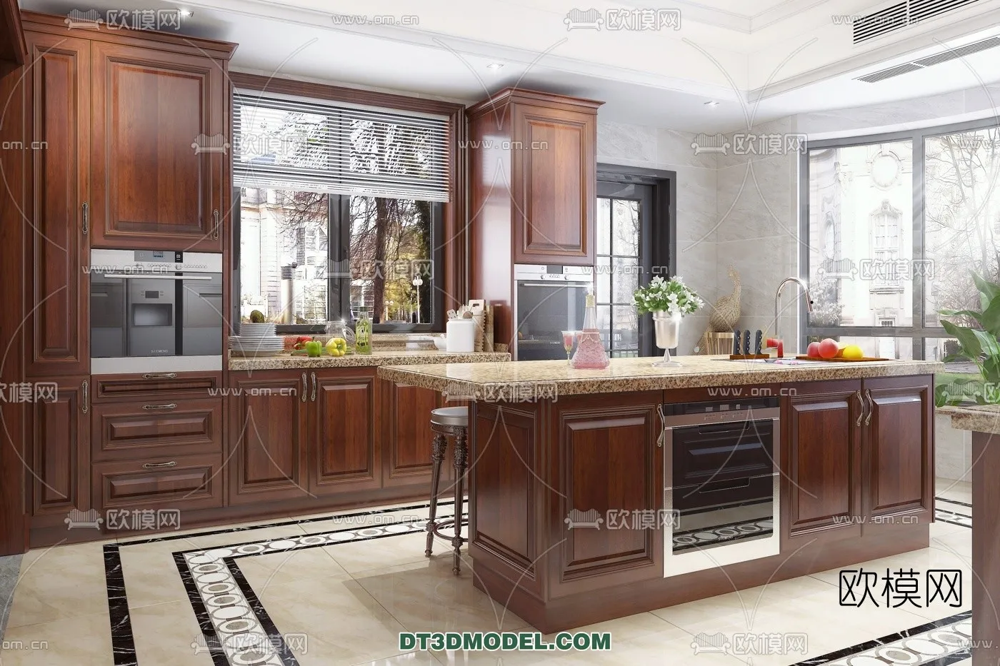 Kitchen for Home – Interior 3D Models – 030