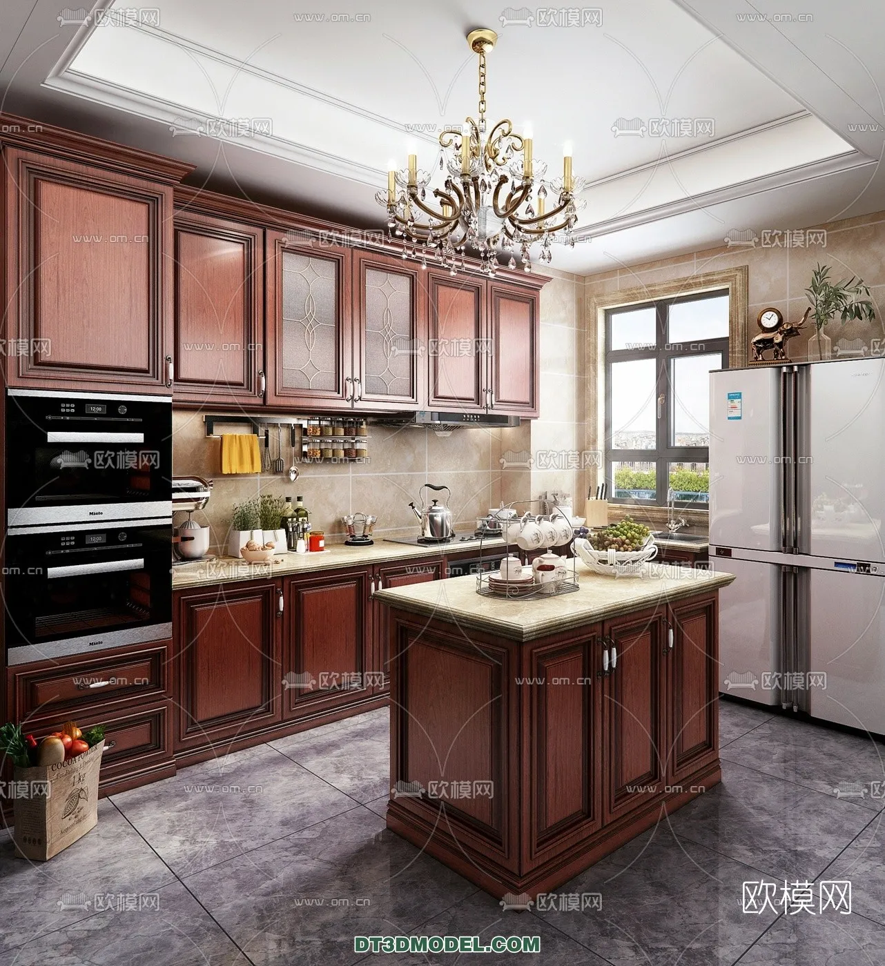 Kitchen for Home – Interior 3D Models – 032