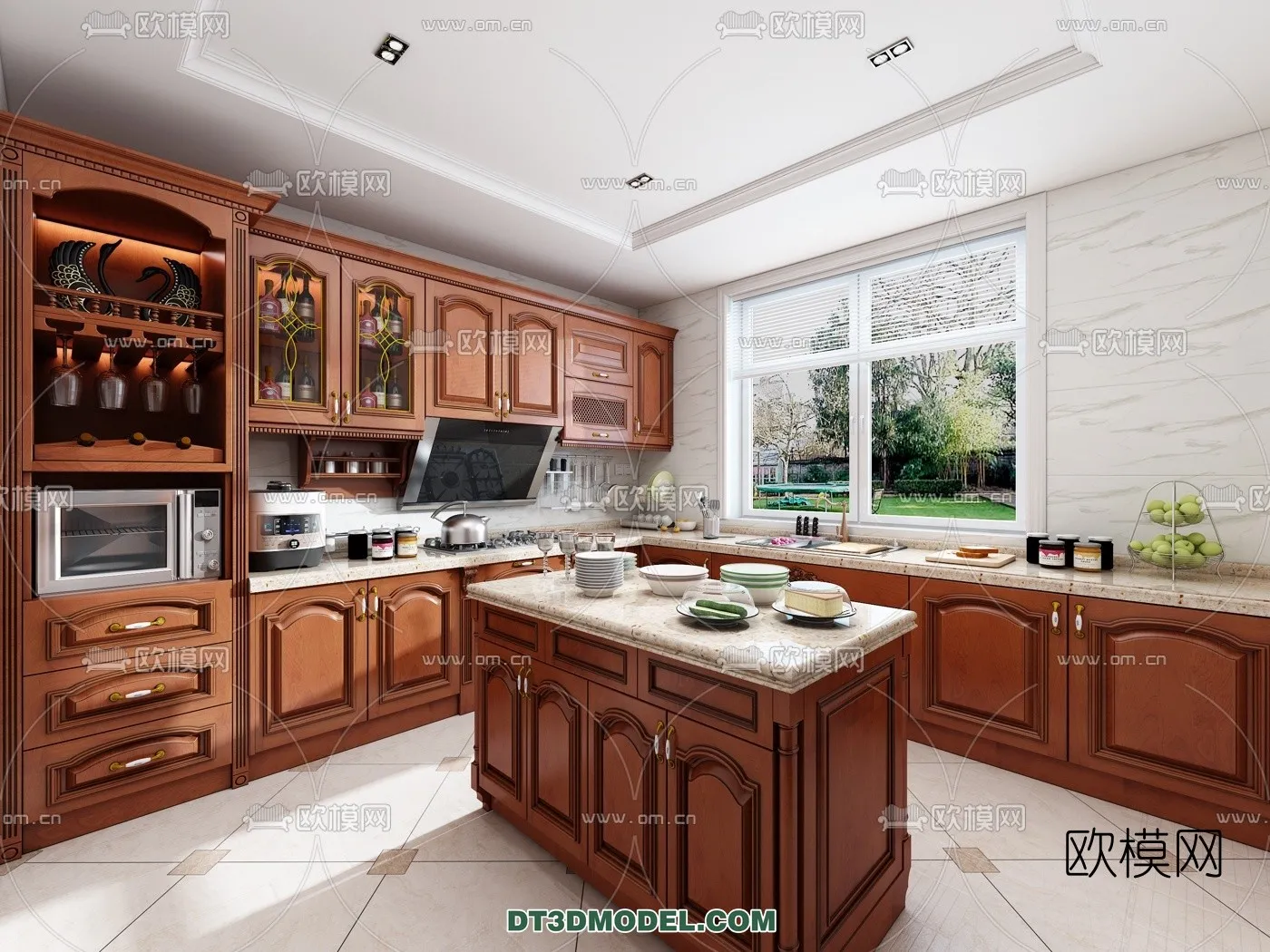 Kitchen for Home – Interior 3D Models – 033