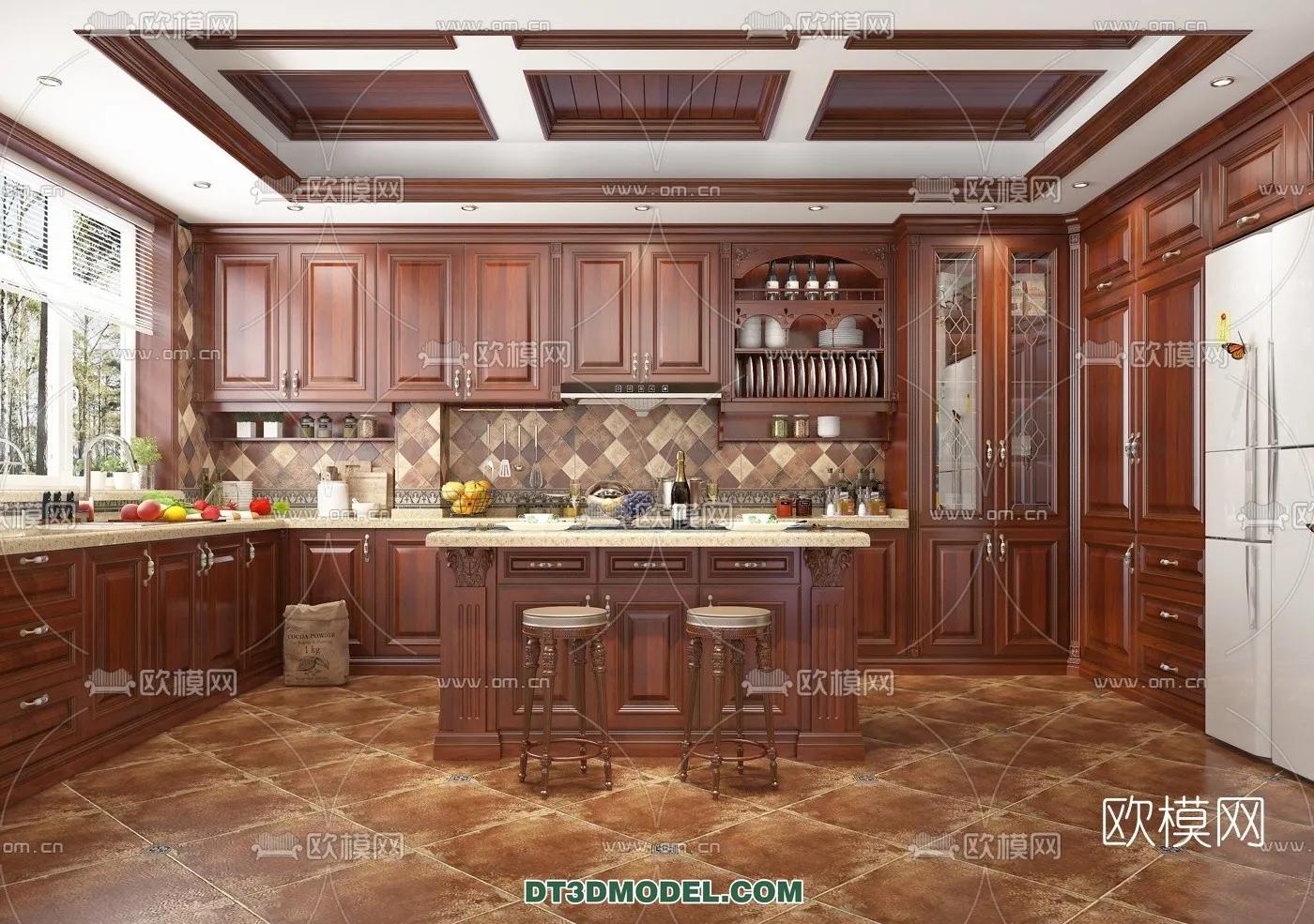 Kitchen for Home – Interior 3D Models – 039