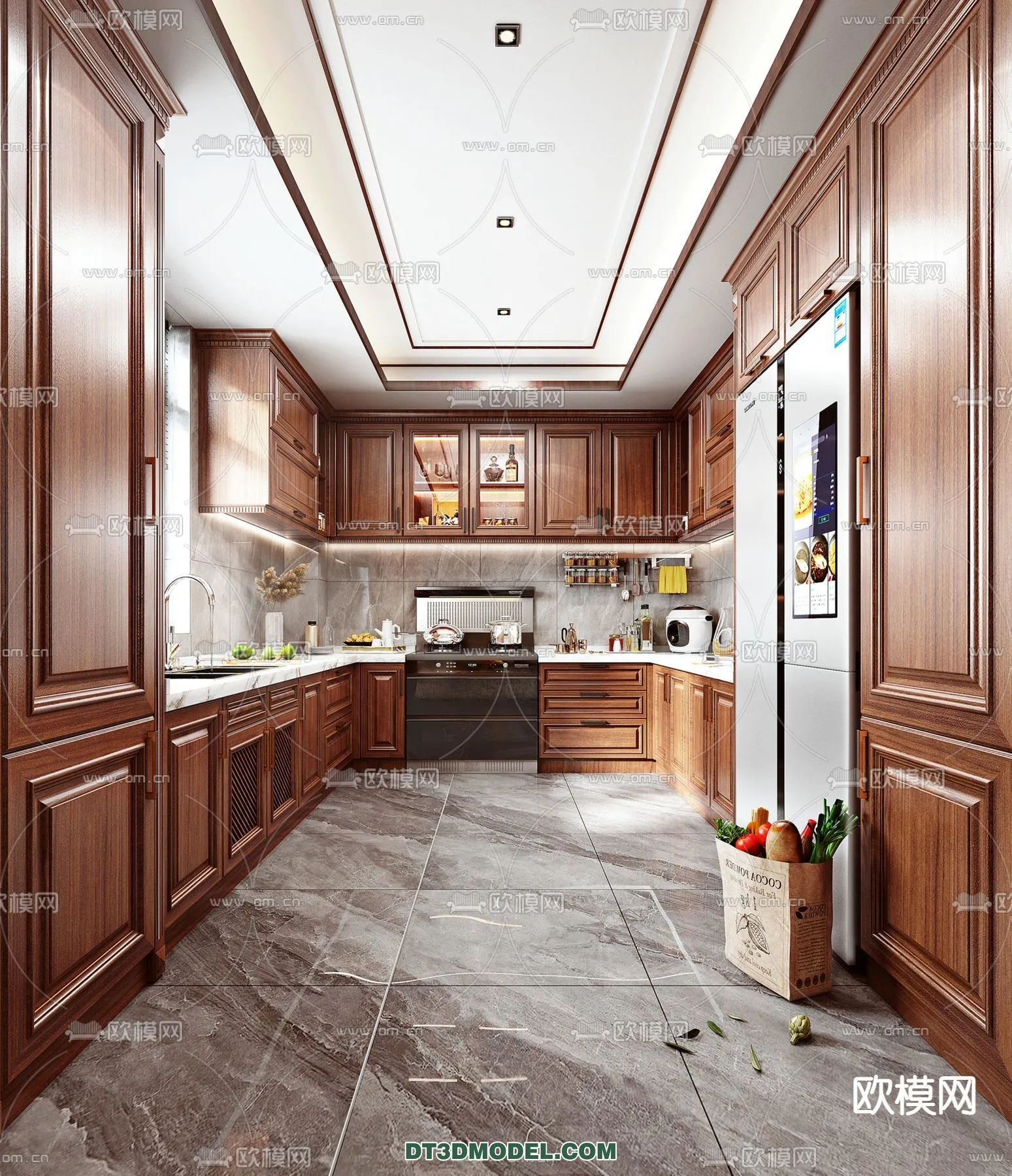 Kitchen for Home – Interior 3D Models – 047