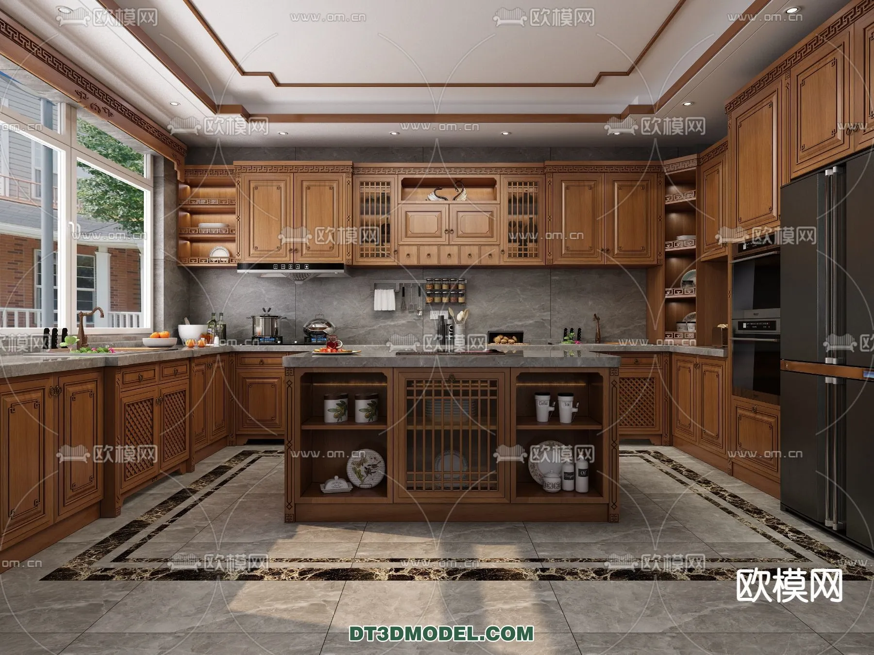 Kitchen for Home – Interior 3D Models – 049