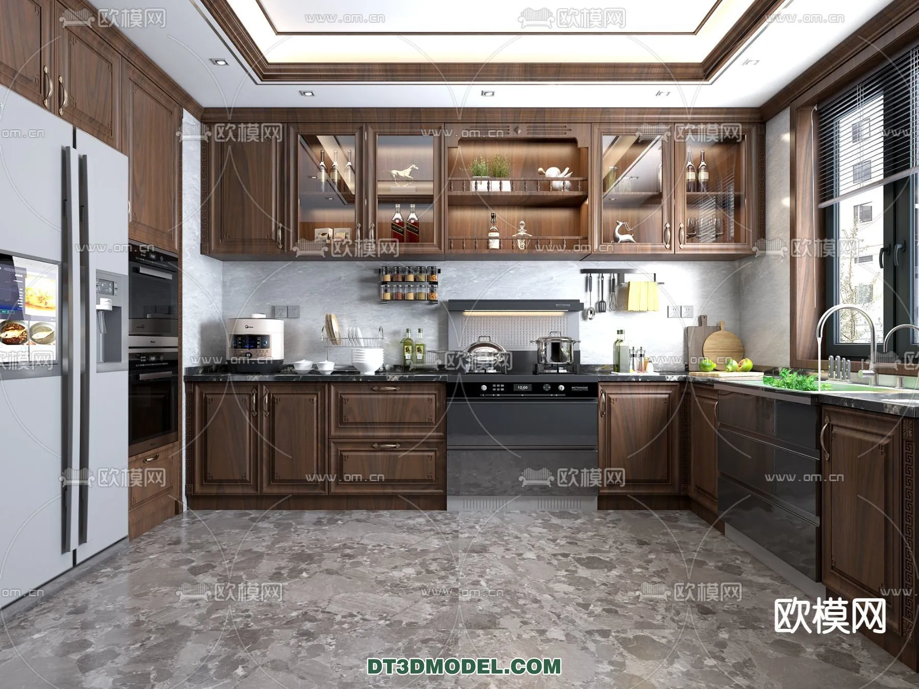 Kitchen for Home – Interior 3D Models – 050