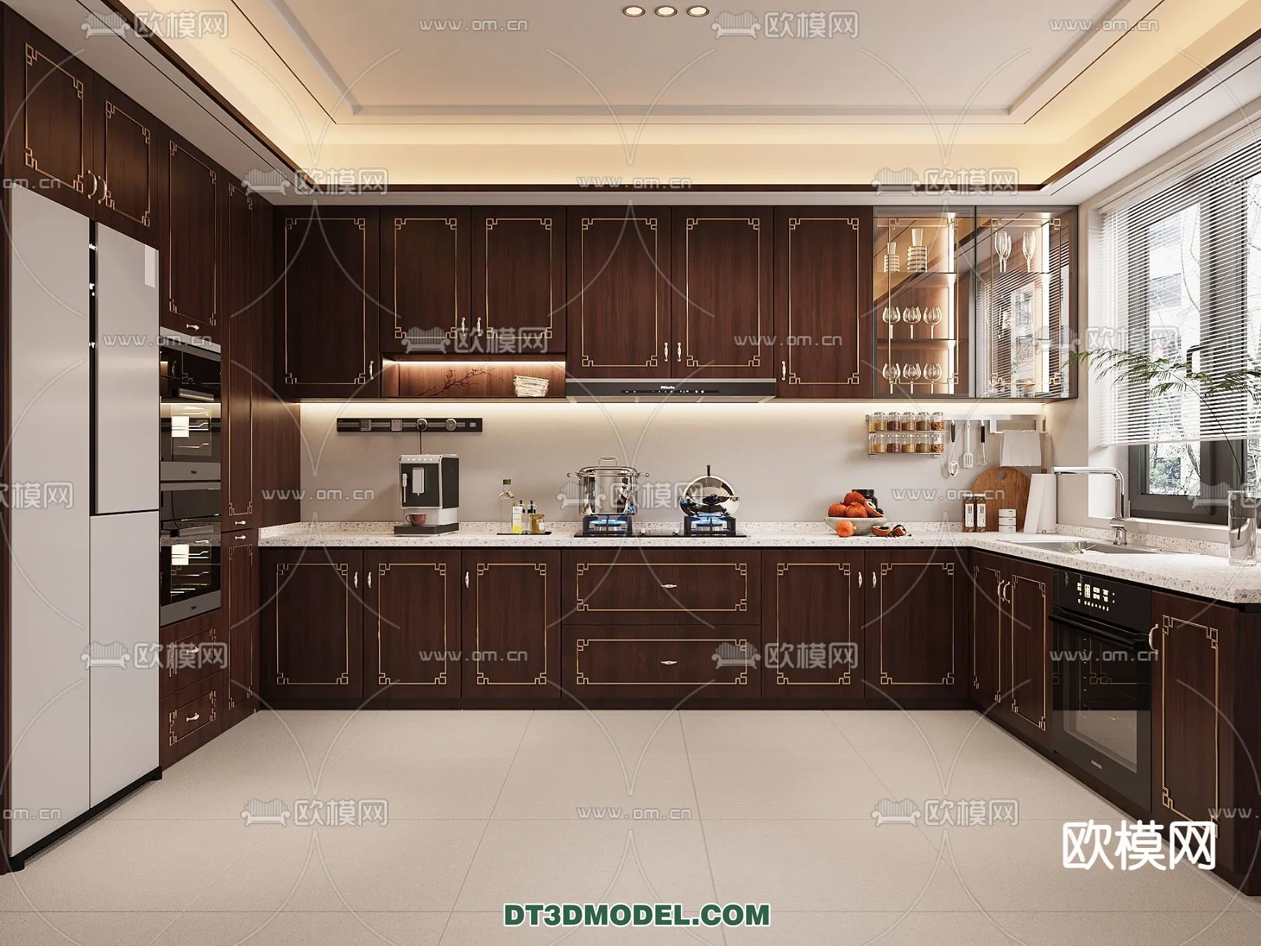 Kitchen for Home – Interior 3D Models – 060