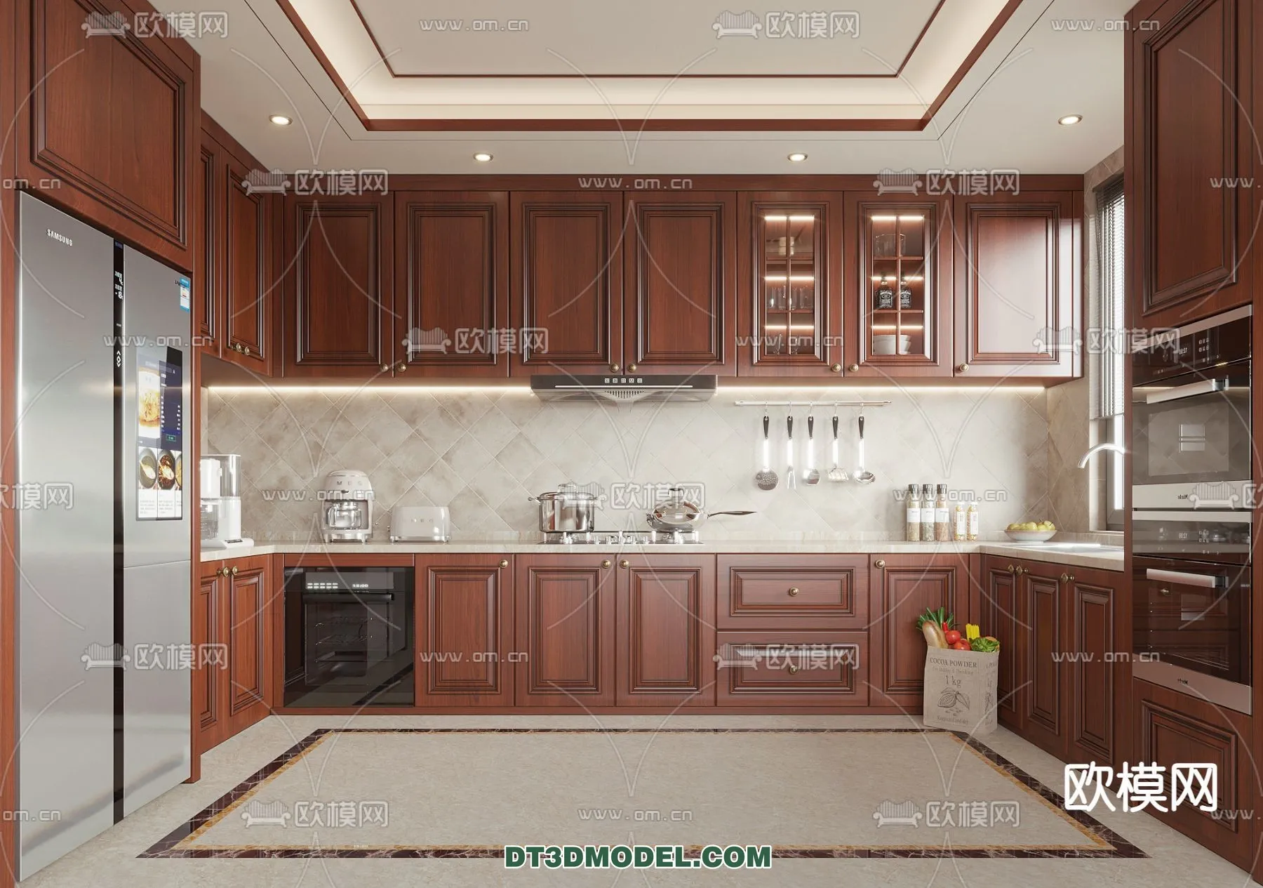 Kitchen for Home – Interior 3D Models – 062