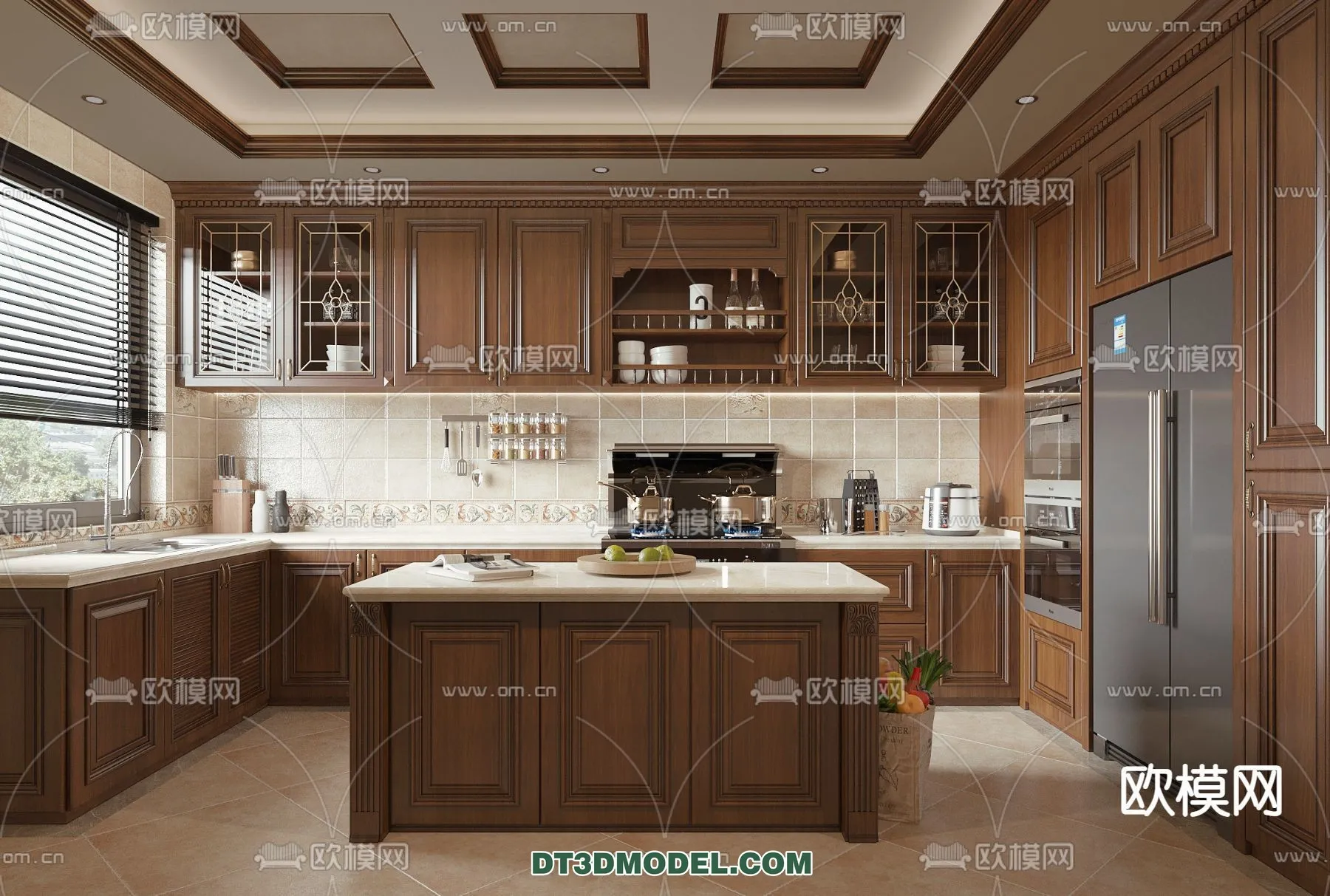 Kitchen for Home – Interior 3D Models – 063