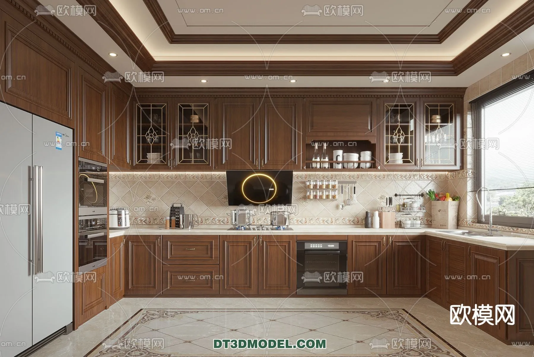 Kitchen for Home – Interior 3D Models – 064