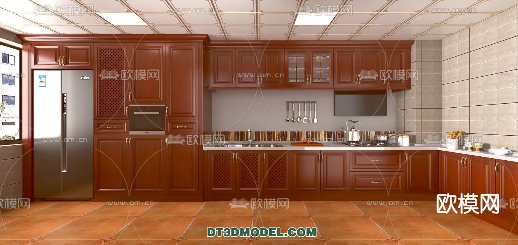 Kitchen for Home – Interior 3D Models – 065