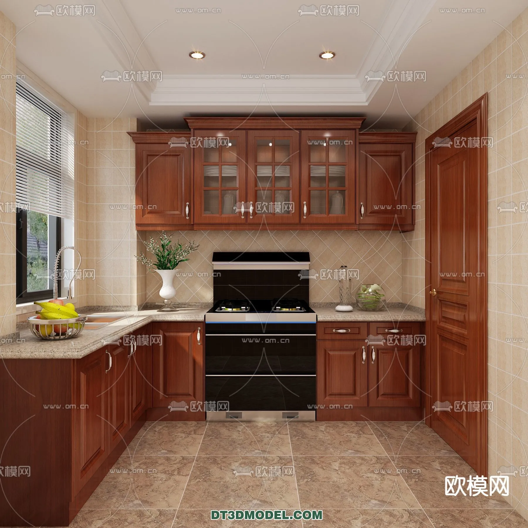 Kitchen for Home – Interior 3D Models – 068