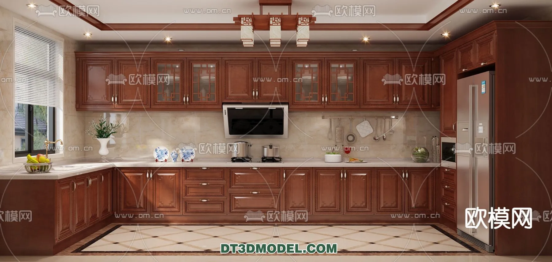 Kitchen for Home – Interior 3D Models – 069