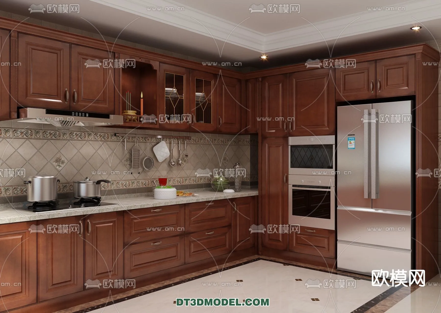 Kitchen for Home – Interior 3D Models – 070