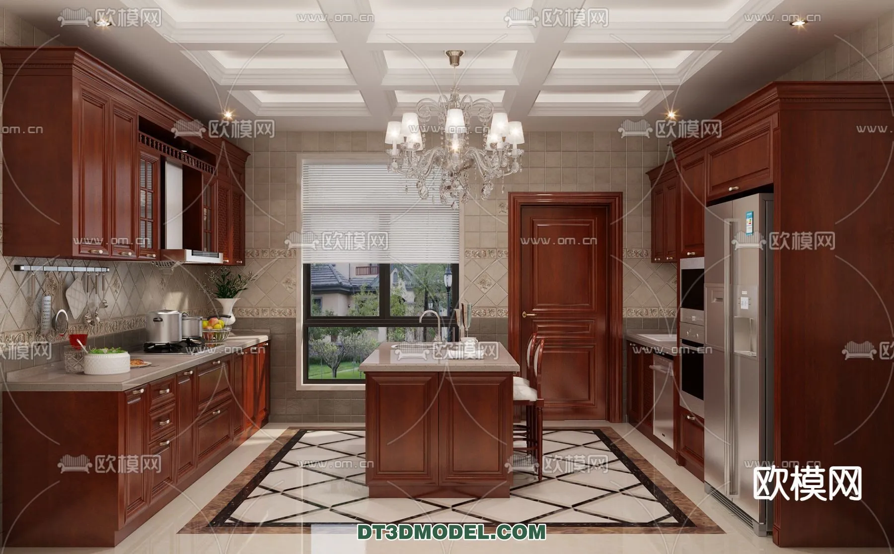 Kitchen for Home – Interior 3D Models – 073