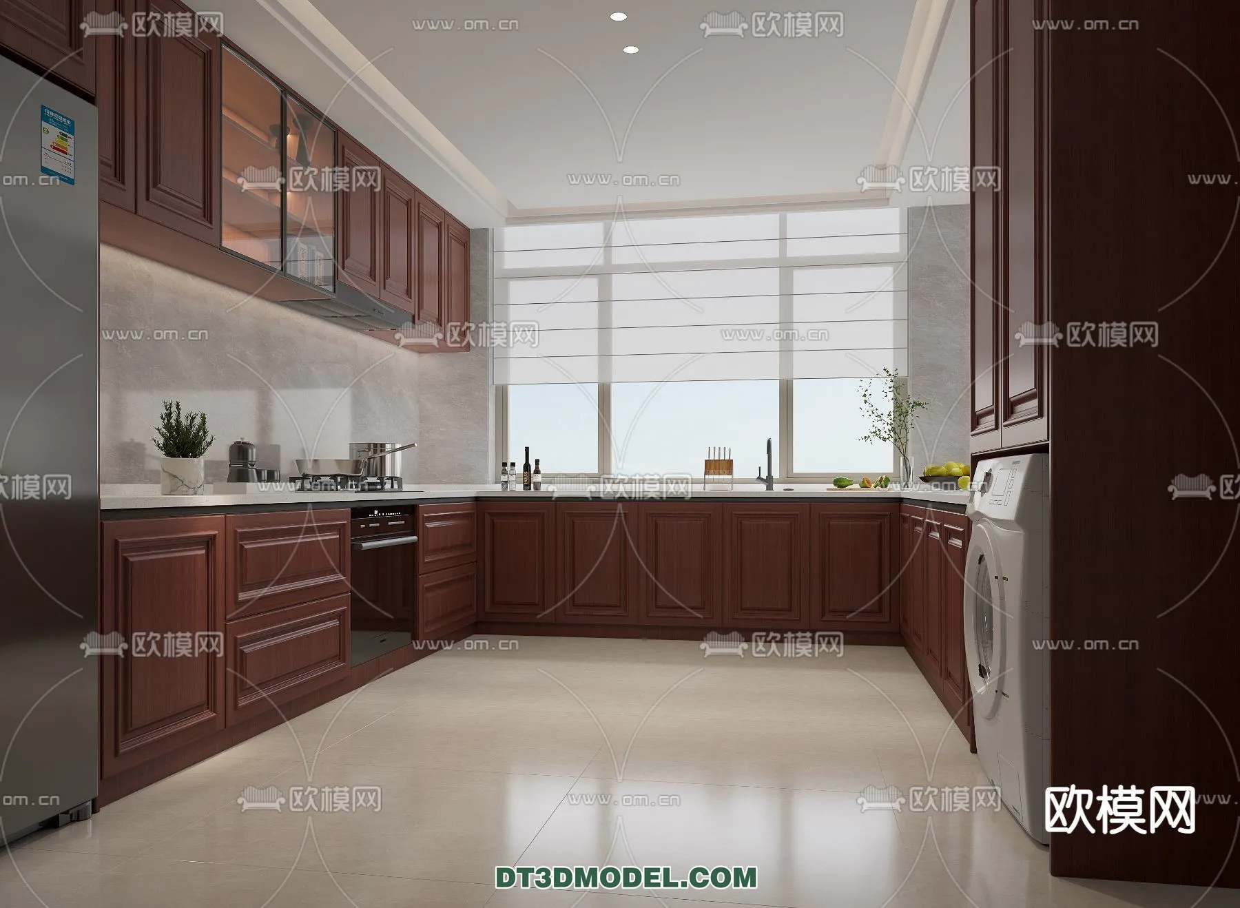 Kitchen for Home – Interior 3D Models – 077