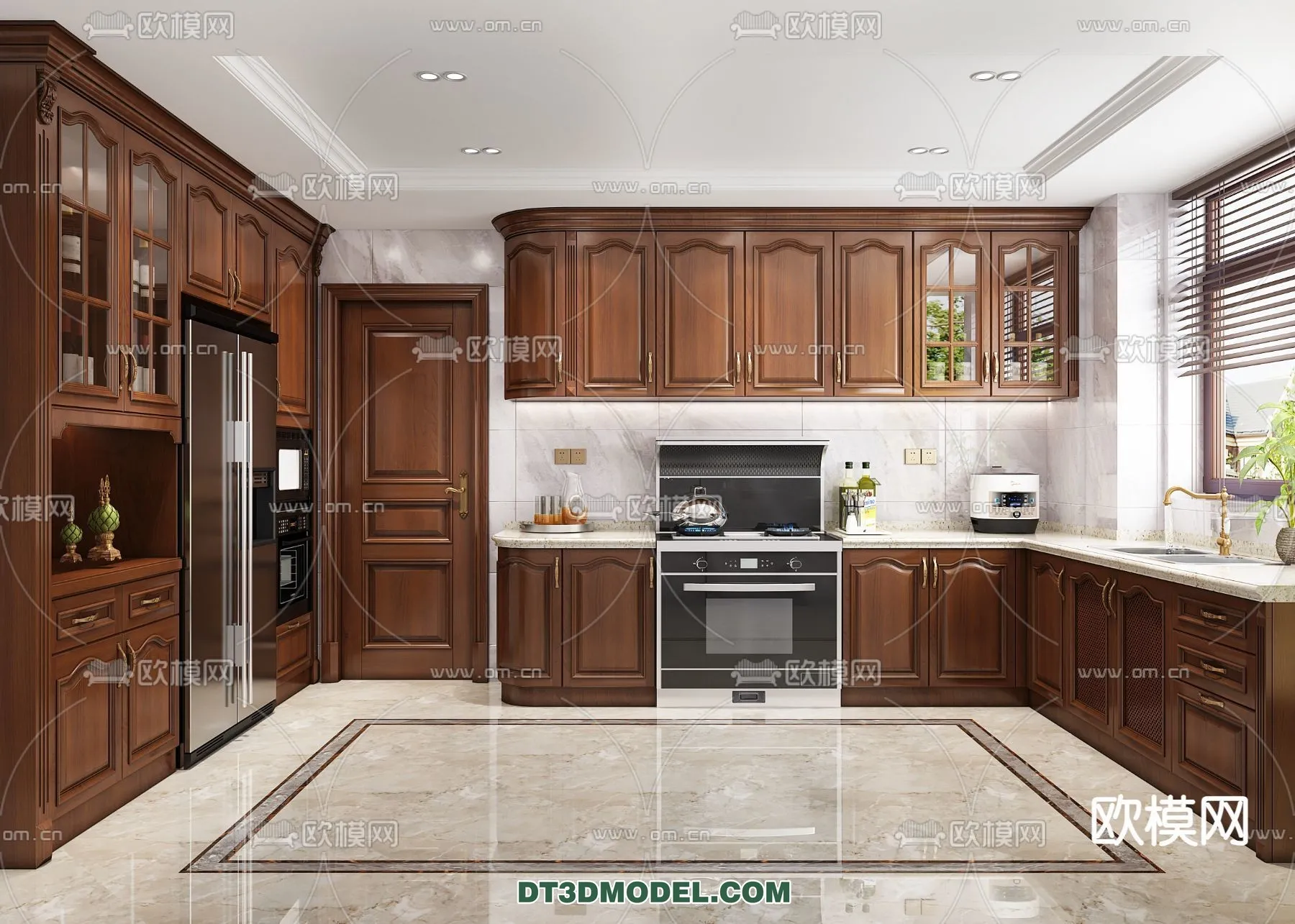 Kitchen for Home – Interior 3D Models – 079