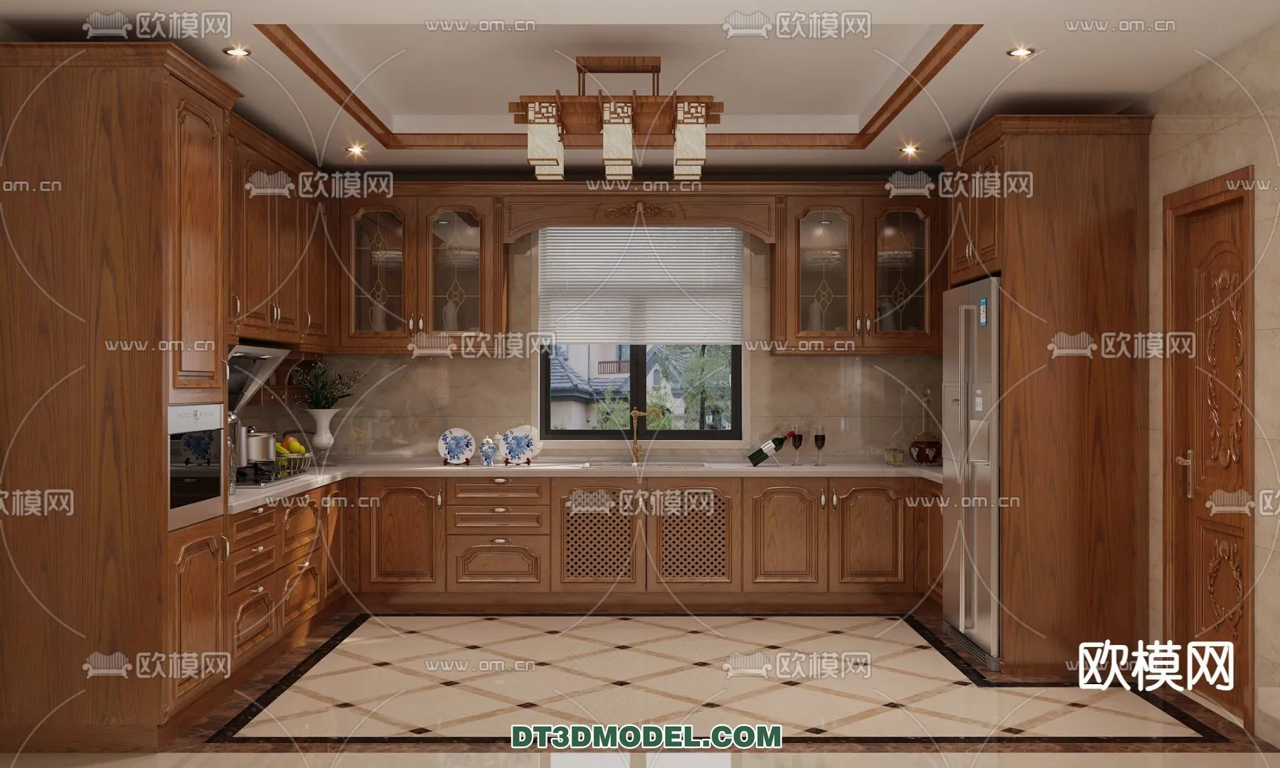 Kitchen for Home – Interior 3D Models – 081