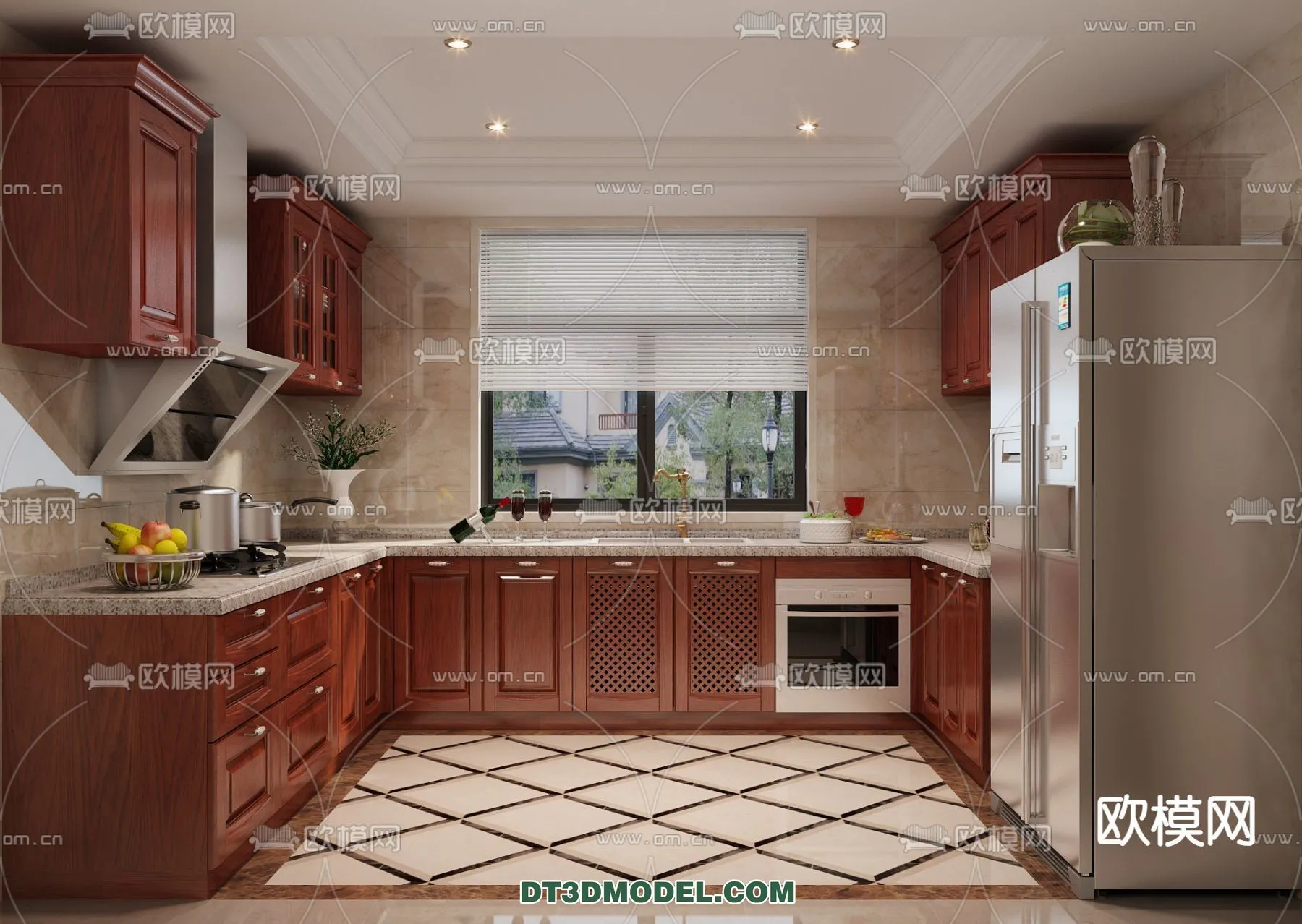 Kitchen for Home – Interior 3D Models – 083