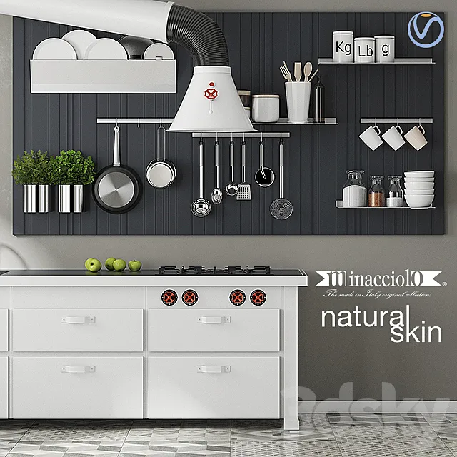 Kitchen from Minacciolo 3ds Max