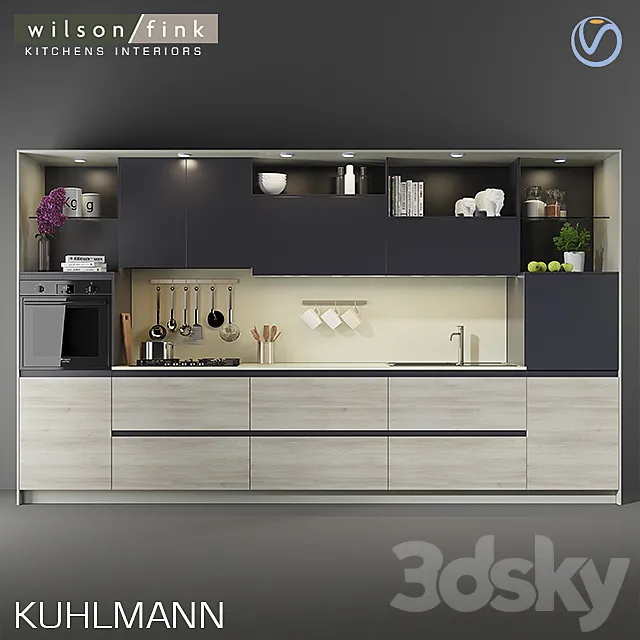 Kitchen from WilsonFink 3DS Max Model