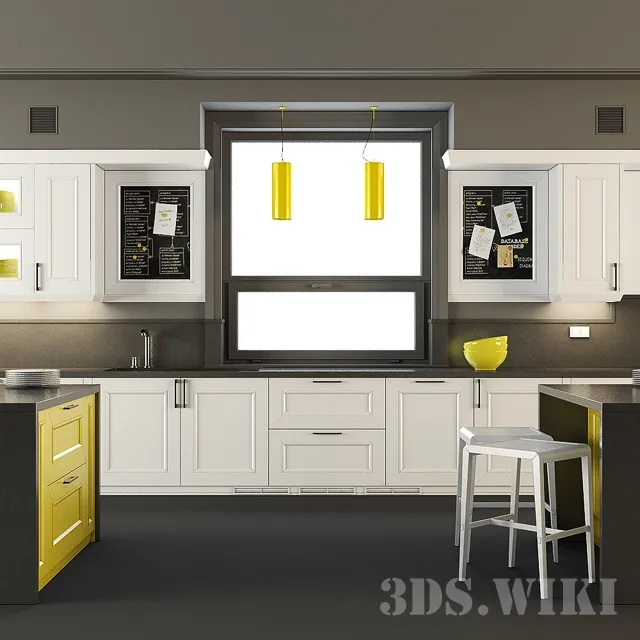 kitchen – Furniture for kitchen 3ds Max