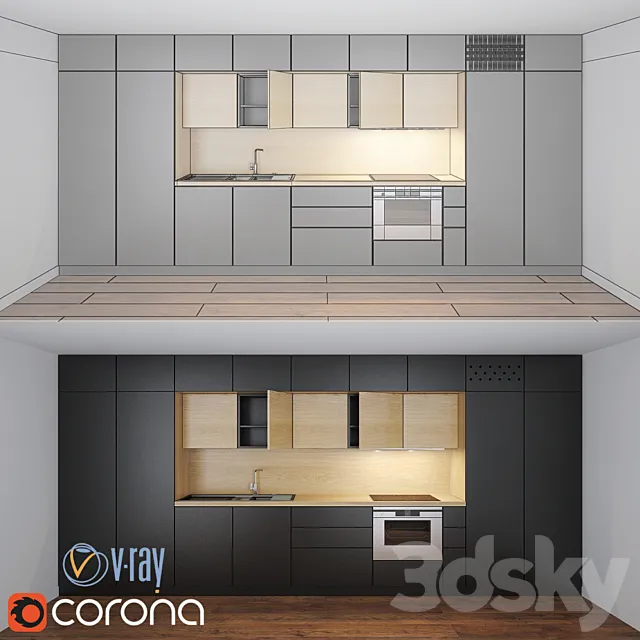 Kitchen Furniture XIII 3DSMax File