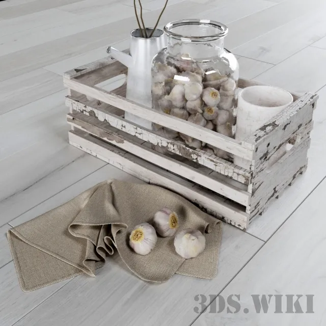 kitchen – Garlic 3ds Max