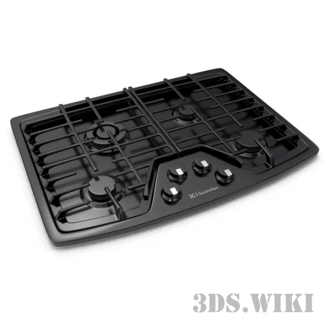 kitchen – Gas stove EW30GC55PB Electrolux 3ds Max