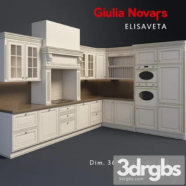 Kitchen Giulia Novars Elizaveta 3dsmax Download