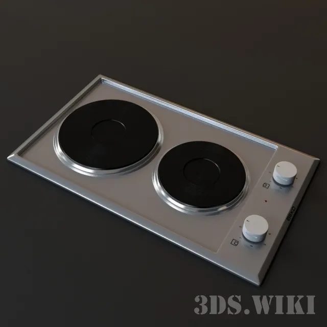kitchen – Hob BEKO HDCE 32200 X 3ds Max