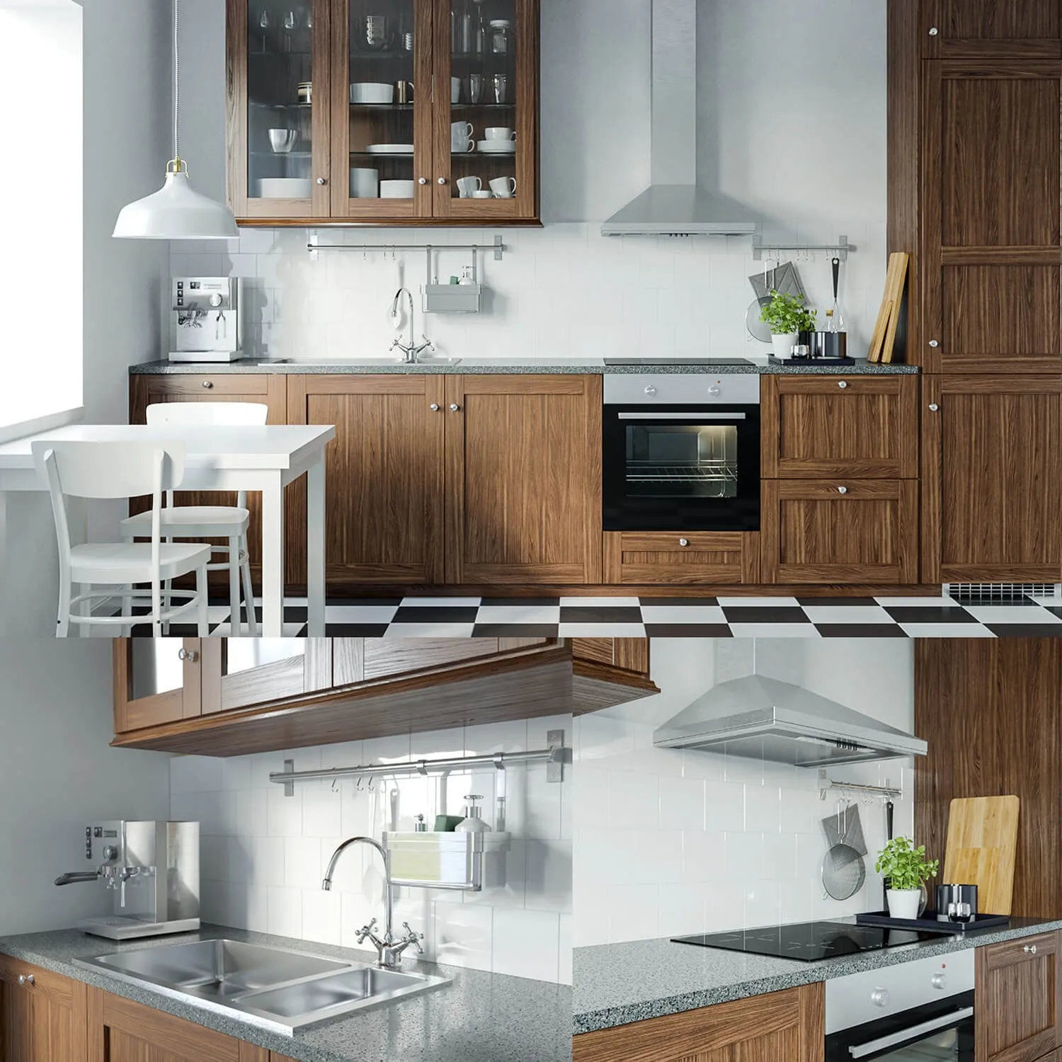 kitchen – Ikea Edserum kitchen 3ds Max