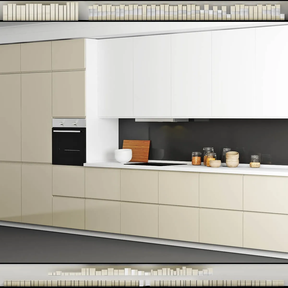 kitchen – Ikea Kitchen Method Vokstorp 3ds Max