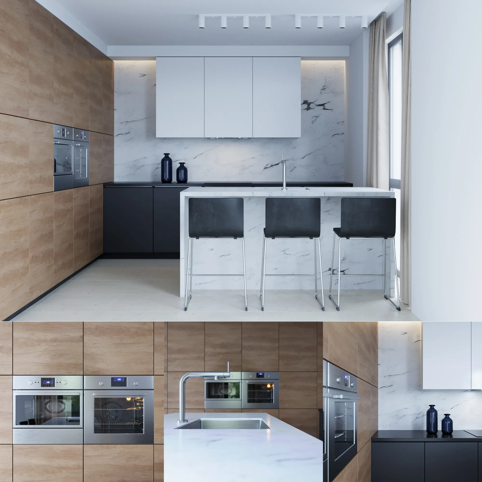 kitchen – ikea kitchen part 004 3ds Max