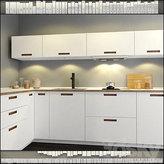 Kitchen IKEA Method-Märsta (Marsta) 3DSMax File
