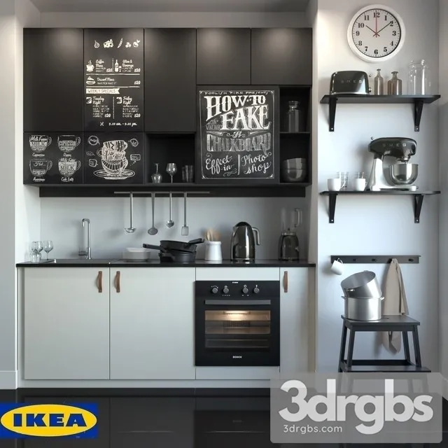 Kitchen Ikea Yudevalla 3dsmax Download