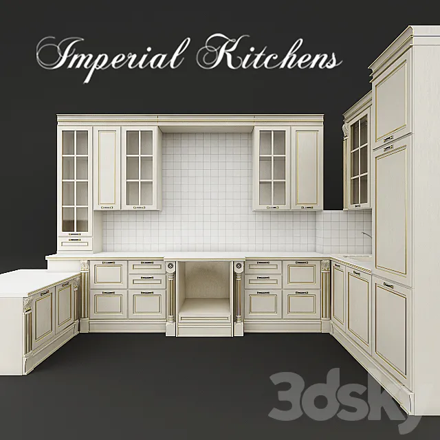 Kitchen imperial 3DSMax File