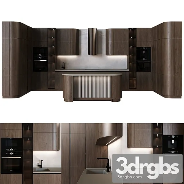 Kitchen In Modern Style 25 3dsmax Download