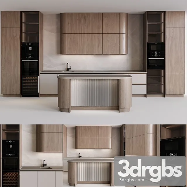 Kitchen In Modern Style 31 3dsmax Download