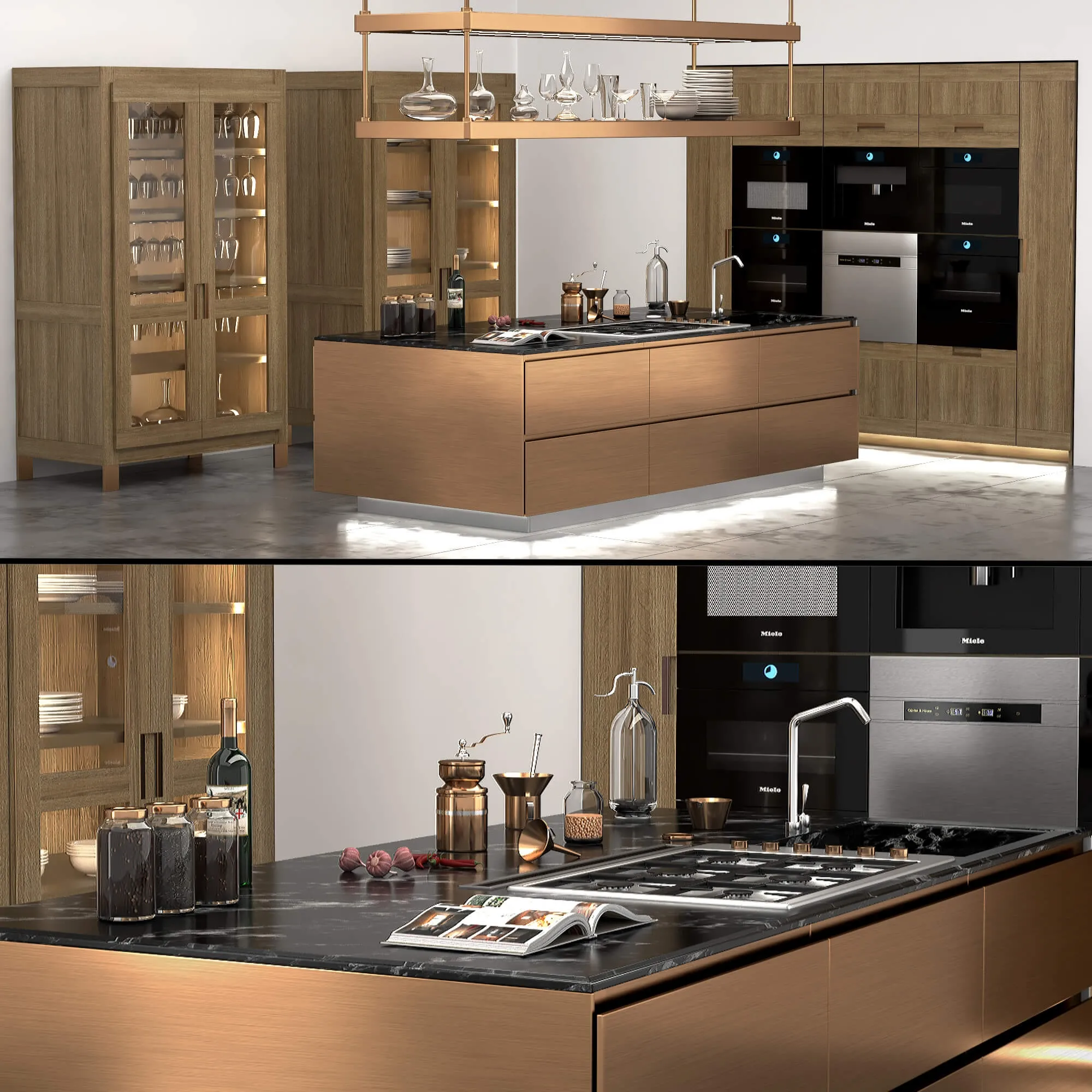 kitchen – Italiana Arclinea kitchen 3ds Max