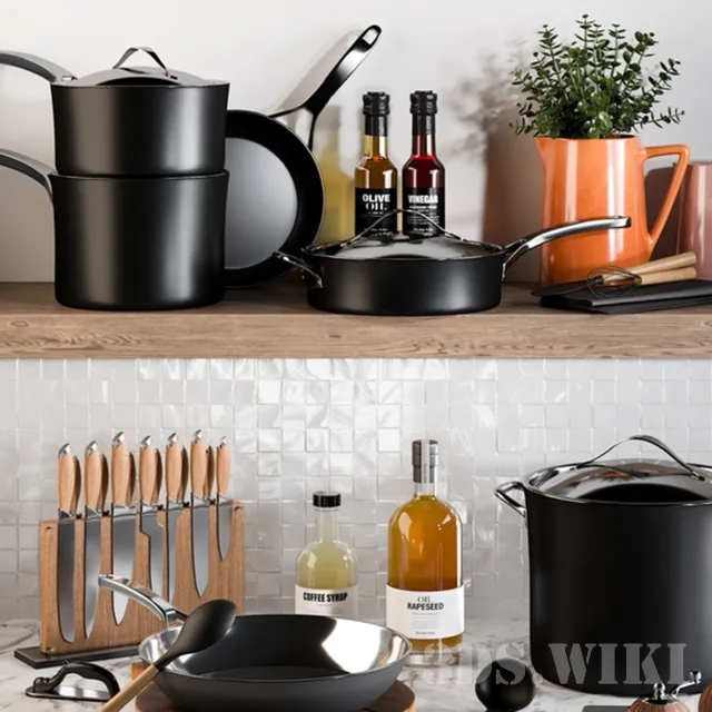 kitchen – Kitchen Accessories 19 3ds Max