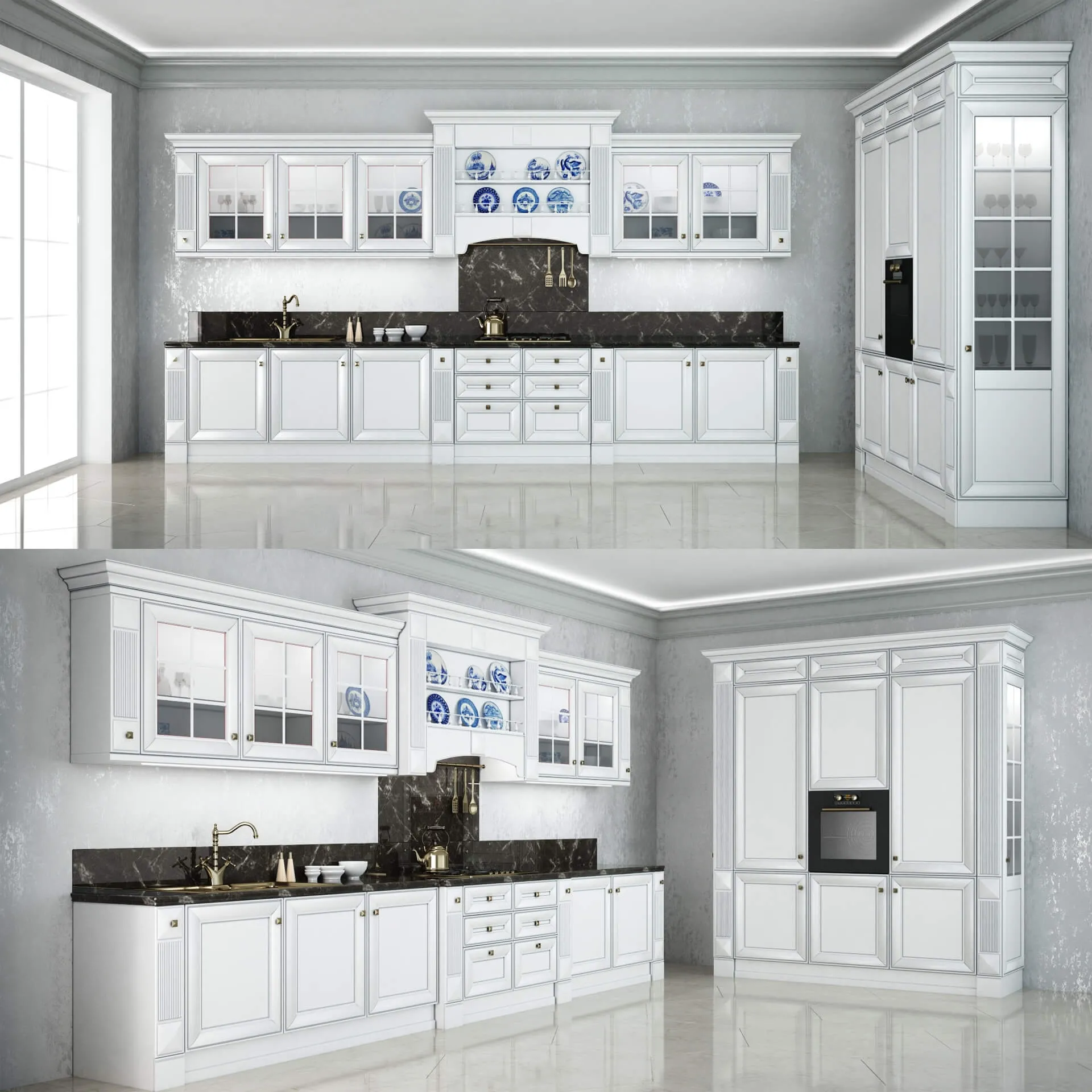 kitchen – Kitchen Anna Classic Collection french ARREX 3ds Max