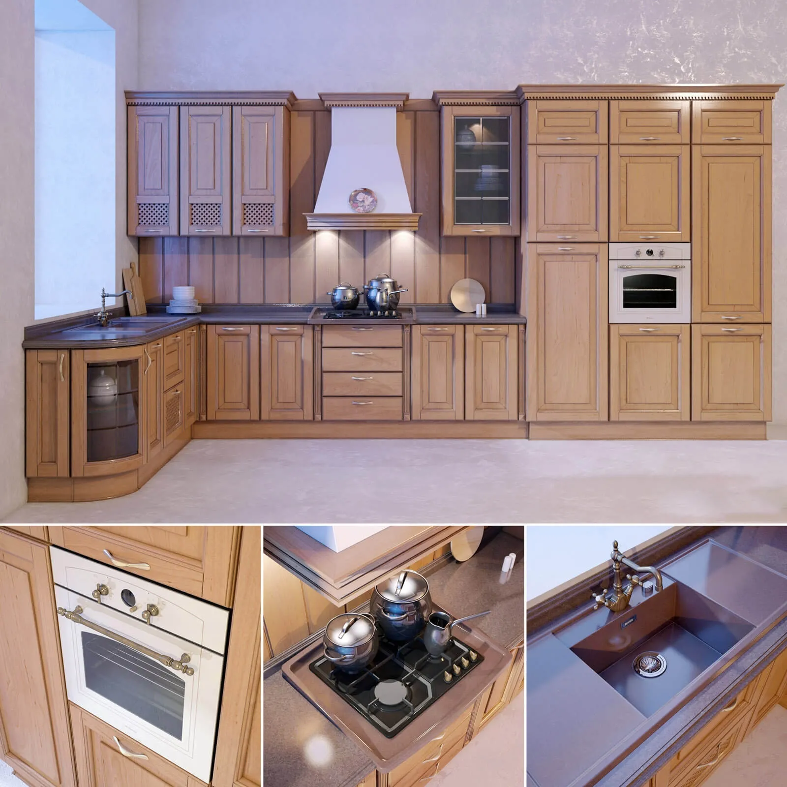 kitchen – Kitchen ARAN Provenzale 3ds Max