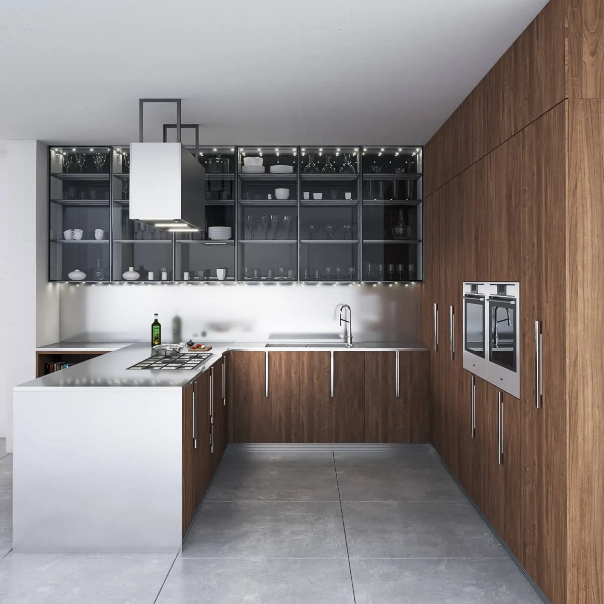 kitchen – Kitchen Barrique Cucina in acciaio 3ds Max