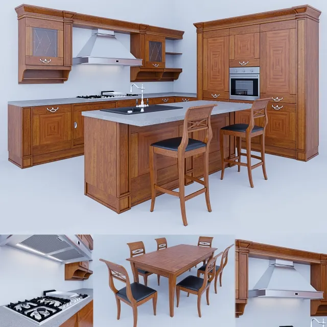 kitchen – Kitchen Ca ‘Veneta 3ds Max