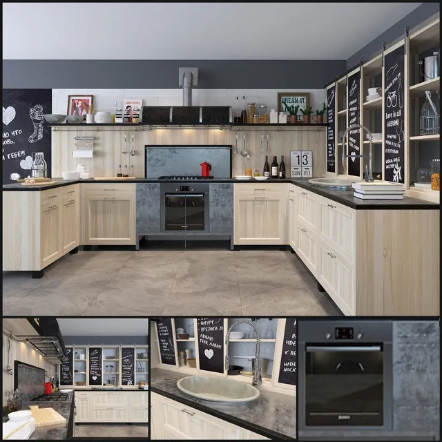 kitchen – Kitchen Cuisine Marchi Cucine 3ds Max