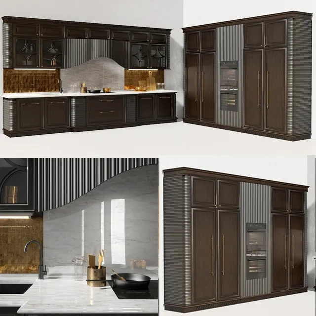 kitchen – Kitchen Dama from the Italian factory Prestige 3ds Max