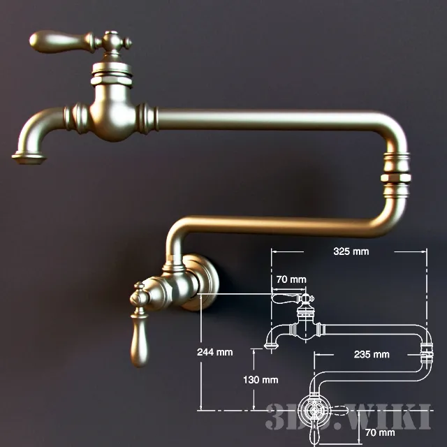 kitchen – Kitchen faucet Kohler Artifacts 3ds Max