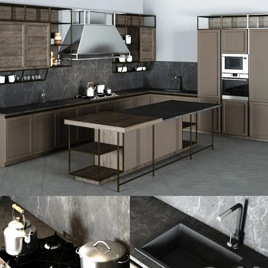 kitchen – Kitchen Furniture Frame Snaidero 3ds Max