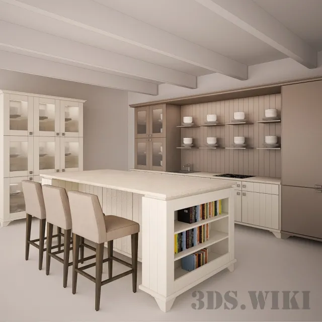 kitchen – KITCHEN LEICHT 3ds Max