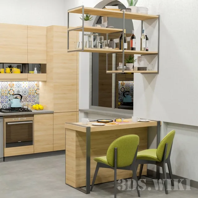 kitchen – Kitchen modern 3ds Max